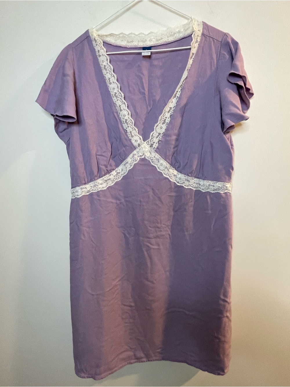 Old Navy cross front lace detail dress.